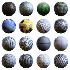 100װǽPBR4Kͼ+VrayԤ